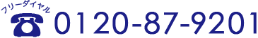 電話番号:0120-87-9201